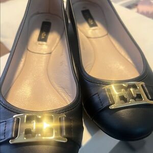 Escada Gold Footwear